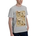 thumbnail image 2 of Bingfone Wild West Cowboy Men'S Loose Fit Short-Sleeve Pocket T-Shirt, 2 of 7