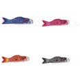 thumbnail image 1 of 4 Piezas Bandera de Koinobori Wind Streamer Soledad 40 Cm Decoración colgante, 1 of 9