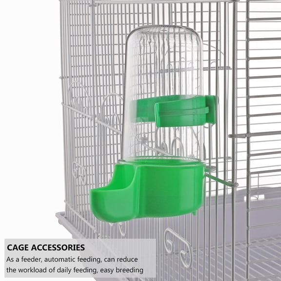 PBPBOX Parakeet Feeder Red 3Pcs 4.7x1.8x1.8in