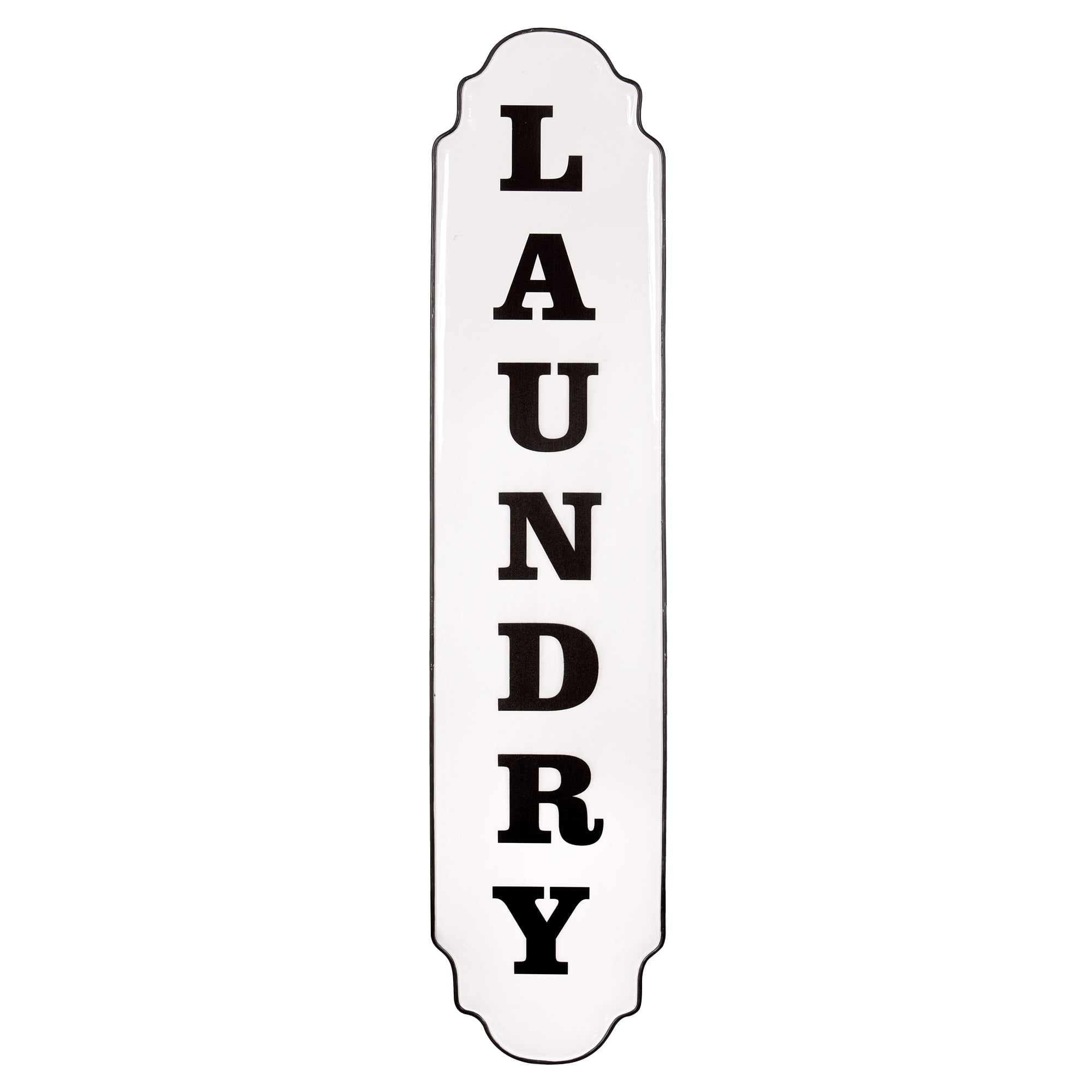 Laundry Room Vintage Metal Wall Sign 