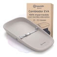 thumbnail image 1 of Cambiador Para Bebé impermeable Esquimalito De Espuma EVA, Portátil, Ergonómico, Con Bordes Altos y Correas De Seguridad Ajustables Gris, 1 of 7