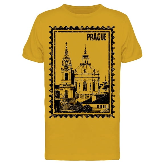 St Nikolas Church In Prague Tee Men's -Image by Shutterstock