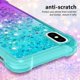 thumbnail image 3 of Funda para iPhone X/iPhone XS Transparente con Brillos Carcasa Protectora Antigolpes con Glitter Brillante, 3 of 5