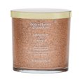 Better Homes & Gardens Cinnamon & Orange Scented 2 Wick Glitter 12oz