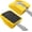 Yellow, variant on Bicycle Pedals Lightweight Flat Pedals with Anti-Slip Surface Pedal Extender for WahooSpeedplay Pedal Adapters