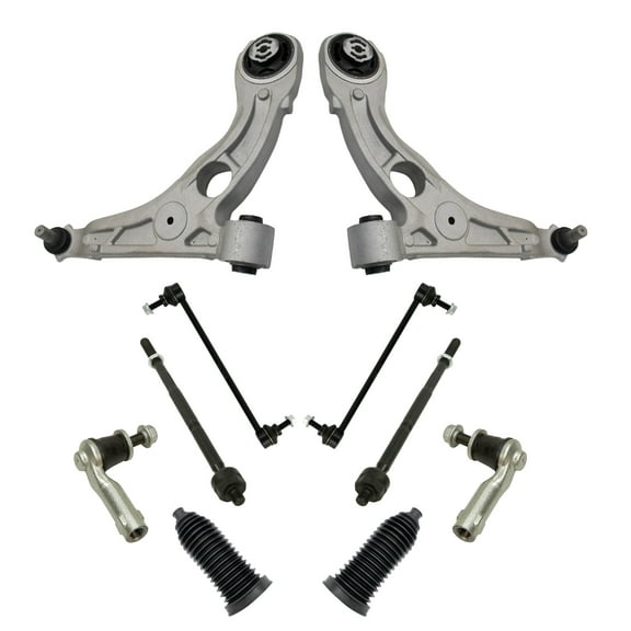 TRQ Front Lower Control Arms Ball Joints Sway Links & Tie Rods Kit for Dart 200 PSA60122