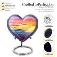 thumbnail image 3 of Sunset Glow over Flowering Hills Cremation Urns For Human Ashes Adult Male, Funeral Urns For Human Ashes Adult Female, Urns For Adult Women, Urn Ashes for Funeral Burial, Large Cremation Urns 8 inch, 3 of 5