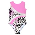 thumbnail image 3 of Yeahdor Kids Girls Ballet Dance Leotard Gymnastics Unitard Bodysuit Dance Training Performance Costume Colorful 16, 3 of 5