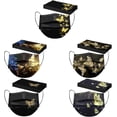 thumbnail image 2 of HUGFEGWE 50 Pcs Butterfly Disposable Face_Masks for Adults,Breathable Disposable Facemasks with Butterflies Designs CJB91-40407, 2 of 7
