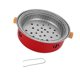 thumbnail image 3 of Utensilios de cocina de fogata BBQ Picnic Equipo de barbacoa horno de té horno de barbacoa para el jardín de para el hogar rojo, 3 of 8