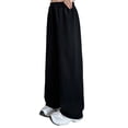 thumbnail image 2 of Girls Wide Leg Sweatpants Loose Straight Leg Athletic Pants Casual Baggy Pants for Girls Fashion Daily Wear for Age 4-15, 2 of 6