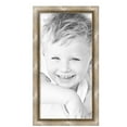 thumbnail image 2 of ArtToFrames 17" x 34" Antique Silver Picture Frame, 17x34 inch Silver Wood Poster Frame (WOM-4944),  Pack, 2 of 7