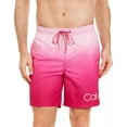 thumbnail image 4 of CALVIN KLEIN Mens Pink Drawstring, Regular Fit Quick-Dry Swim Trunks L, 4 of 4