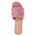 thumbnail image 4 of Time and Tru Women's Fringe Slide Sandals, 4 of 6