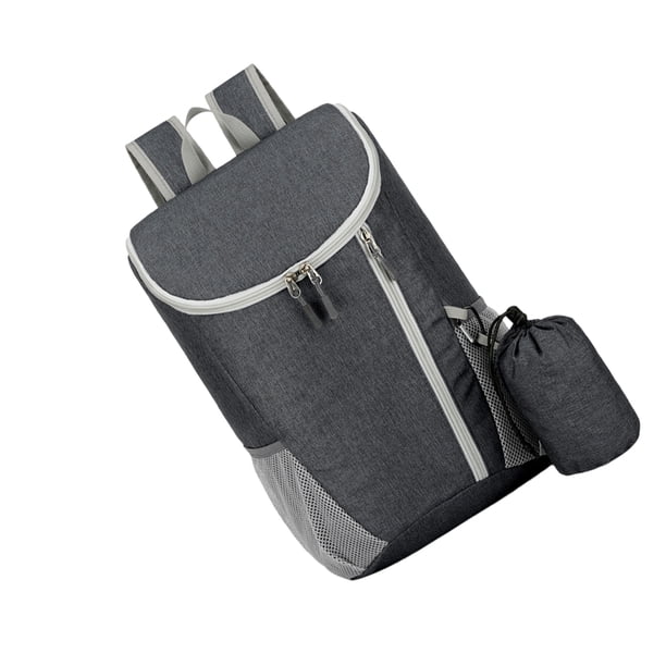Sonducket plegable ligera e impermeable para aventuras al aire libre, bolsa de viaje plegable para senderismo Envolturas para manijas de equipaje 5322 Gris Profundo
