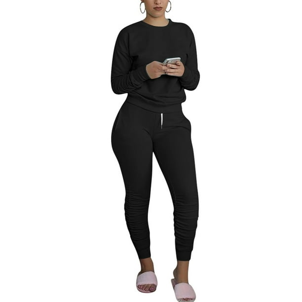 jogger pants with long sleeve