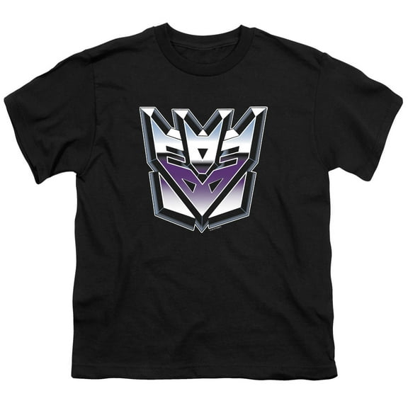 Transformers Decepticon Airbrush Logo S/S Youth 18/1 T-Shirt Black