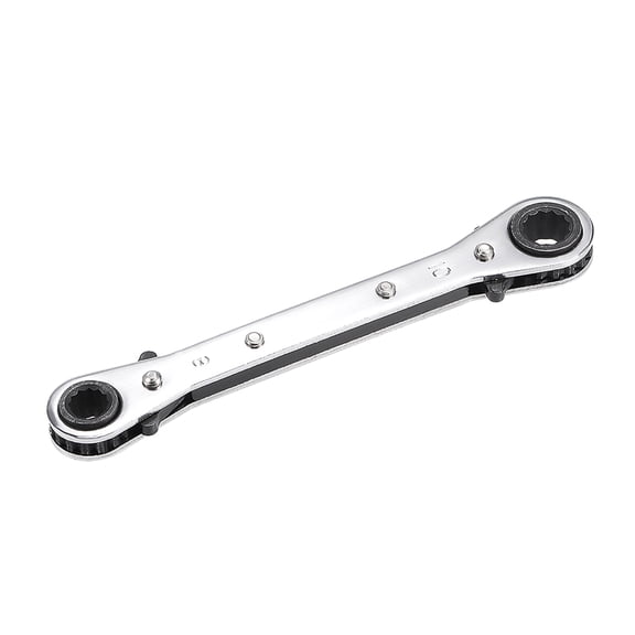 Uxcell Reversible Ratcheting Wrench, 8mm x 10mm Double Box End, CR-V