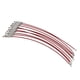 thumbnail image 5 of 10 piezas de zo de ambre DYNWAVEMX Llaveros Alambre de acero inoxidable rojo, 5 of 8