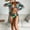 Green, variant on Womens 3 Piece Swimsuits Straps Bikini Deep V Sexy Split Swimsuit Bikini Set with Cover Up