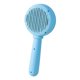 thumbnail image 2 of Pet Comb Stainless Steel Needle Massage Cleaning Needle Comb Hair Removal Brush Portable One Click Self Cleaning Comb Grooming Tools, 2 of 6