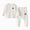 H414-White, variant on TOWED22 Toddler Boys Girls Pajamas 2 Pieces Long Sleeve Top and Pants Set Cotton Print Pjs Sleepwear Jammies Fall Winter 3 6 9 12 18 24 Months 2 3 4 5 6 7 8 9 Years(Green,18-24 M)