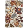 thumbnail image 3 of SAFAVIEH Blossom Lena Floral Flowers Wool Area Rug, Blue/Multi, 8' x 8' Round, 3 of 10