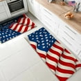 thumbnail image 1 of Vaidha Patriotic Decor Kitchen Rug America Star Kitchen Mat Memorial Day Summer Floor Mat Home Decor, 1 of 6