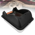 thumbnail image 3 of Stainless Steel Cat Litter Box, High Sided Metal Litter Tray, Top Entry, Easy Clean, Cat Litter Pan with Lid, Anti Leakage, Include Litter Scoop, Kitty Litter Box for Large Cats, 3 of 7
