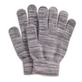 thumbnail image 4 of MUK LUKS Womens  3 Pair Pack of Gloves, Black/Grey/Plum, OS, 4 of 5