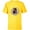 Yellow, variant on Disney Wish Asha and Star Nose to Nose Circle - Short Sleeve T-Shirt for Kids - Customized-White