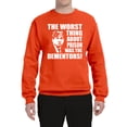 thumbnail image 2 of Wild Bobby, Office Prison Mike Dementors Michael Scott, Pop Culture, Unisex Crewneck Graphic Sweatshirt, Orange, X-Large, 2 of 4