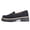 Black, variant on BERANMEY Women‘s Causal Loafers Breathable Slip on Shoes for Women Wide Comfortable Walking Shoes Work Casual Round Toe Flats