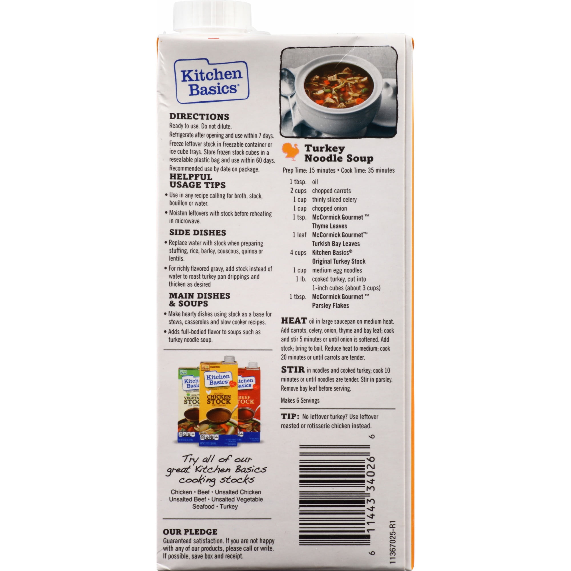 Kitchen Basics Original Turkey Stock 32 Fl Oz