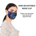 Five Nightat Freddy Men Face Masks 1 PCS with 2 Filters Dust Protection