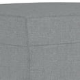 thumbnail image 3 of vidaXL Repose-Pieds Gris Clair 60x50x41 cm Tissu, 3 of 4