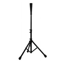 25In-39.5in Baseball Softball Batting Tee for Hitting Height Adjustable Practice Training Travel Tee Ball Stand,1 x Batting Tee (Not Included Baseball),Black