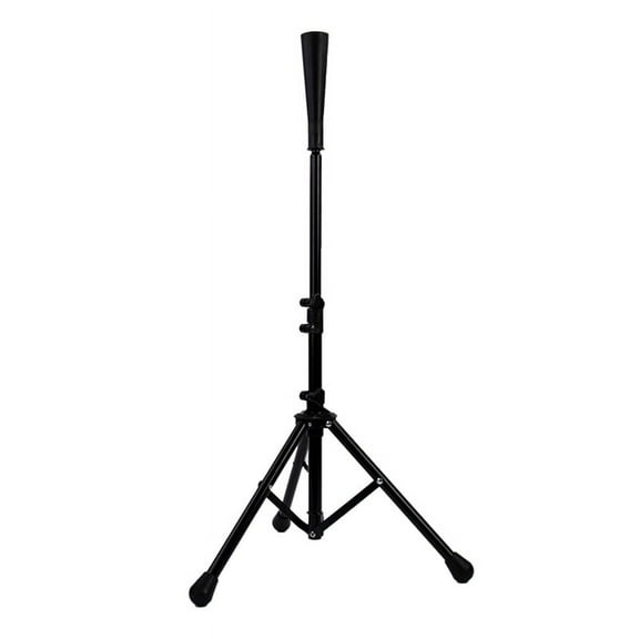 25In-39.5in Baseball Softball Batting Tee for Hitting Height Adjustable Practice Training Travel Tee Ball Stand,1 x Batting Tee (Not Included Baseball),Black