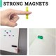 thumbnail image 3 of Imanes de colores para pizarra blanca - Juego de 24, divertidas chinchetas magnéticas para oficina, cocina, mapas e imágenes, potentes imanes para refrigerador, 3 of 5