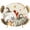 Beige, variant on Round Table Cover 55-60 Inch White Green Pumpkins Fall Waterproof Reusable Table Cloth Round Fitted Vinyl Tablecloth with Elastic Edged for Parties Outdoors, Thanksgiving Floral Gray Wooden