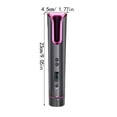 thumbnail image 3 of New Automatic Curling Wand Cordless USB Rechargeable Ceramic Plate Self Rotating for Hair Styling, 3 of 8