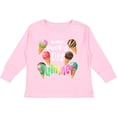 thumbnail image 3 of Inktastic Make Every Day Summer Ice Cream Cones Boys or Girls Long Sleeve Toddler T-Shirt, 3 of 5