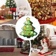 thumbnail image 4 of Lomyolo Christmas Bathroom Rugs Bath Mat Christmas Decoration Christmas Tree Santa Decor for The Home, Holiday Cute Green Decor Non-Slip 20''x32'', 4 of 7