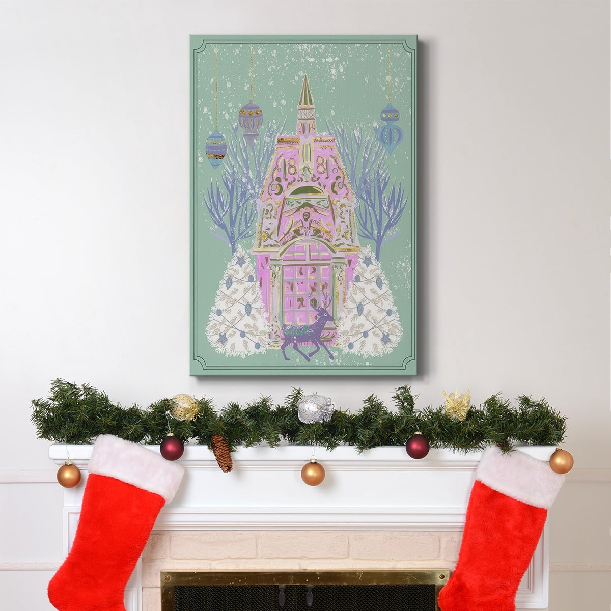 Winter Holidays I- Gallery Wrapped Canvas
