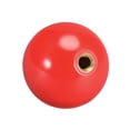 thumbnail image 3 of Reemplazo de partes de joystick, mango de bola superior redonda, juego de lucha arcade DIY, rojo, 2 piezas, 3 of 3