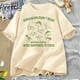 thumbnail image 3 of Camiseta retro Los dinosaurios no leían Camisetas gráficas para mujeres y hombres Camisetas para amantes de los libros Camisetas de animales de los años 90 Regalos de lectura Ropa para mujeres, 3 of 4