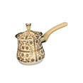thumbnail image 2 of Cafetera árabe con calentador de mantequilla y tapa, versátil, con pico vertedor y jarra para leche. 900 ml, 2 of 9