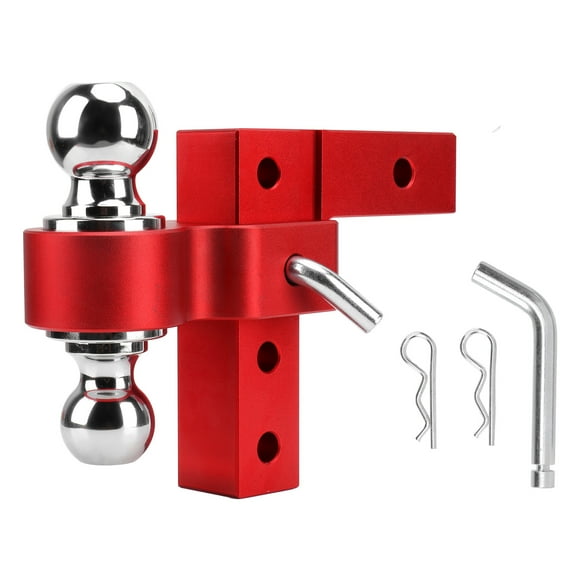 Drop Hitch Ball Mount,Towing Trailer Hitch Mount Adjustable Trailer Hitch Aluminum Trailer Hitch Cutting-Edge Features