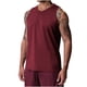 thumbnail image 2 of pstuiky Camiseta sin mangas para hombre, Camiseta de secado rápido de malla de color liso con cuello en V para hombre Chaleco de hombre m, 2 of 7