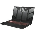 thumbnail image 4 of ASUS TUF Gaming A15 Gaming Laptop (AMD Ryzen 9 7940HS 8-Core, 15.6in 144 Hz Full HD (1920x1080), GeForce RTX 4070, 64GB DDR5 4800MHz RAM, Win 11 Pro) with Microsoft 365 Personal , Dockztorm Hub, 4 of 7